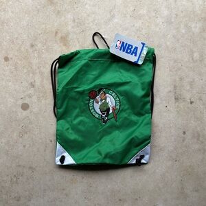 NBA Boston Celtics green drawstring backpack